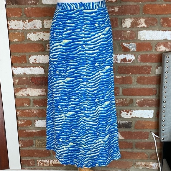 Whistles Seafoam Button Front
Skirt Blue/Multi New Size 14 - Picture 2 of 10